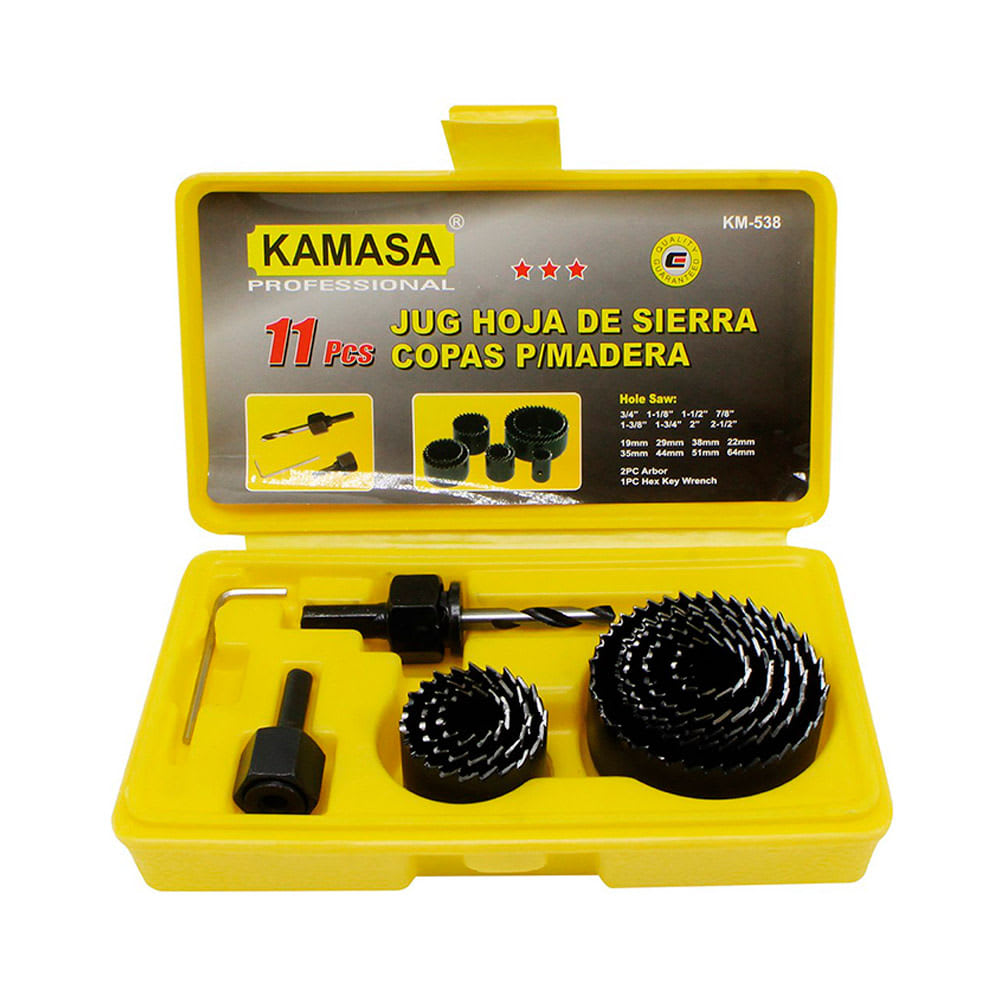 Juego de sierras copa Kamasa - Corporación Ferretera D&A